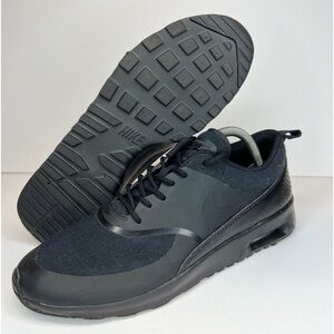Nike Womens Air Max Thea ID Custom Triple Black 812062-994 Size 10M No orig box